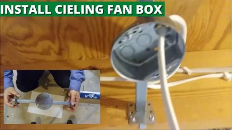 junction box ceiling exhaust fan|install ceiling fan junction box.